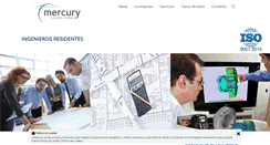 Desktop Screenshot of mercuryconsultores.com